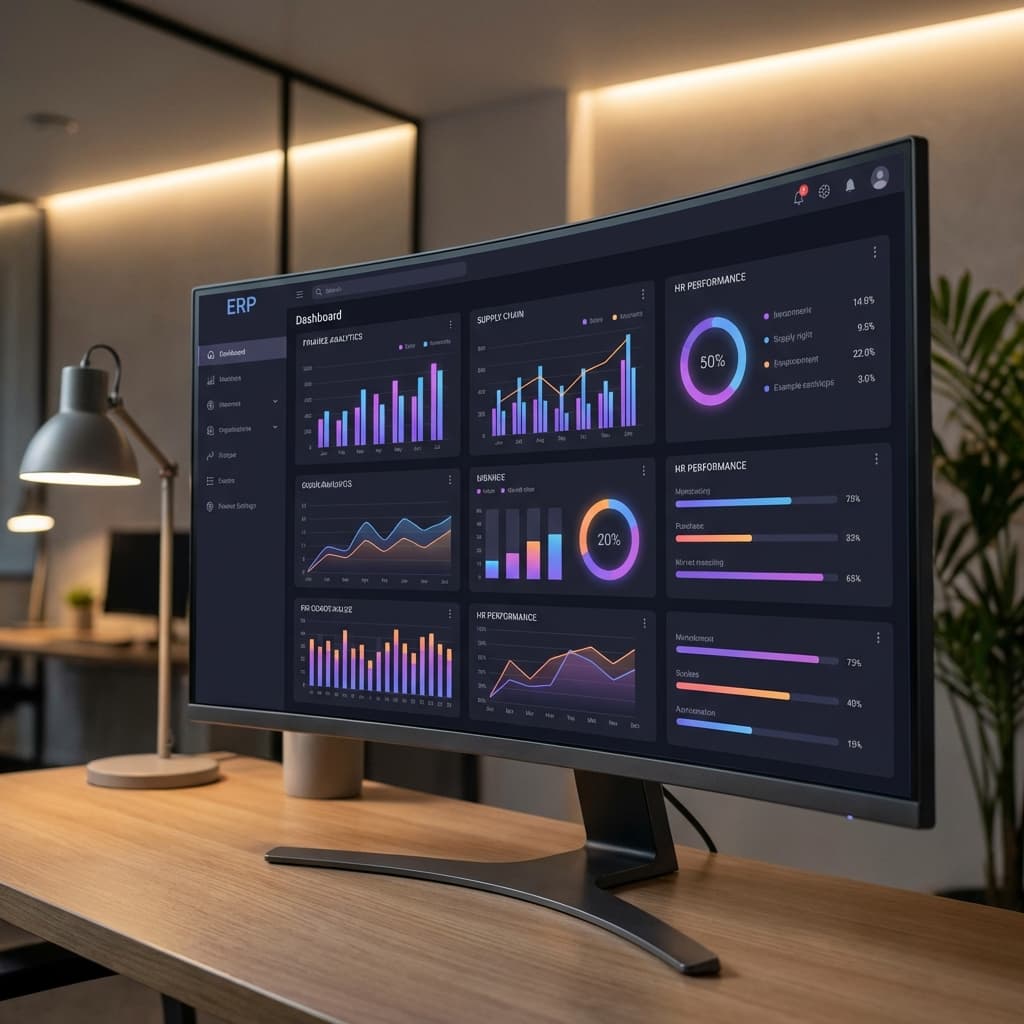 لوحة تحكم ERP